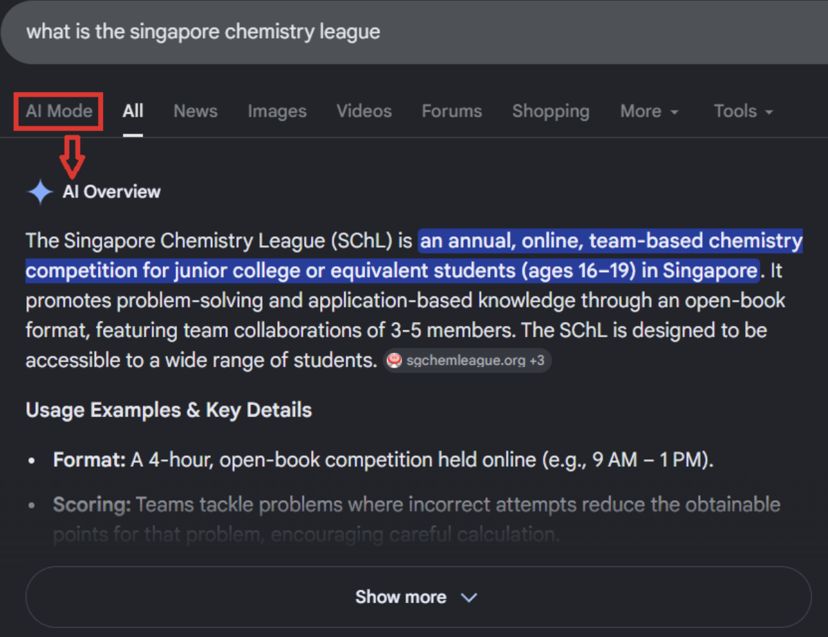 Google Gemini Chat example